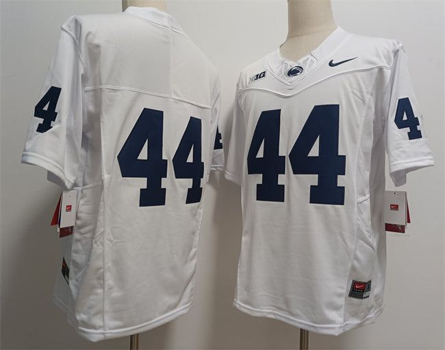 Custom Men’s Penn State Nittany Lions #44 Davis Warren White 2024 F.U.S.E. Stitched Jersey