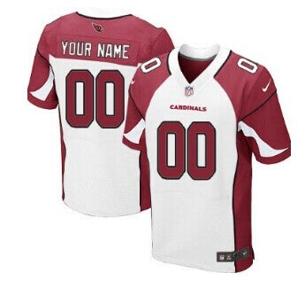 Custom Arizona Cardinals Customized White Elite Jersey