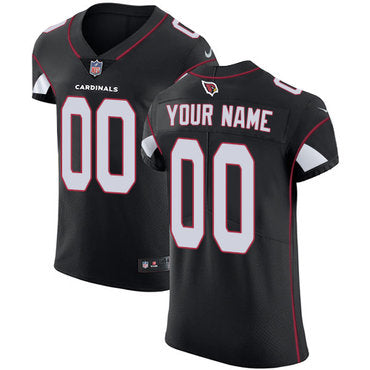 Custom Arizona Cardinals Elite Black Alternate Men’s Jersey NFL Vapor Untouchable Customized jerseys