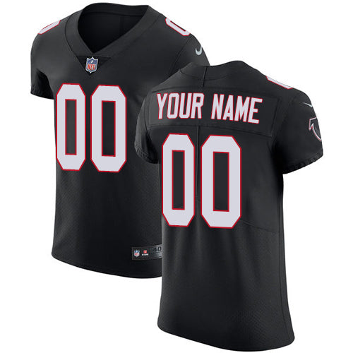 Custom Atlanta Falcons Elite Black Alternate Men’s Jersey NFL Vapor Untouchable Customized jerseys