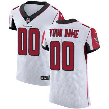Custom Atlanta Falcons Elite White Road Men’s Jersey NFL Vapor Untouchable Customized jerseys