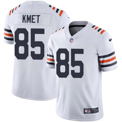Custom Bears #85 Cole Kmet White Men’s 2019 Alternate Classic Stitched NFL Vapor Untouchable Limited Jersey