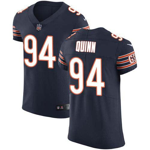 Custom Bears #94 Robert Quinn Navy Blue Team Color Men’s Stitched NFL Vapor Untouchable Elite Jersey