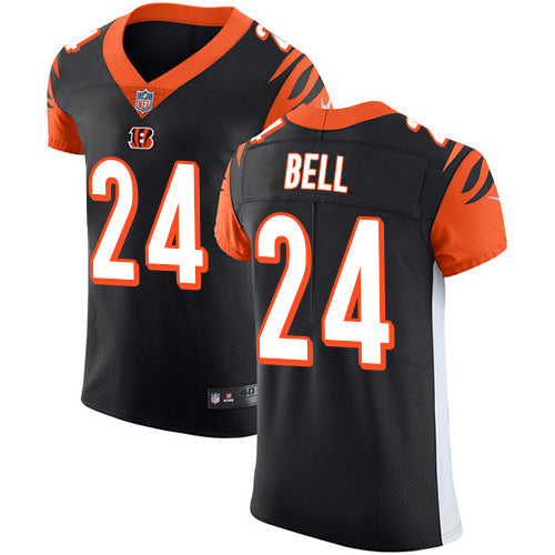 Custom Bengals #24 Vonn Bell Black Team Color Men’s Stitched NFL Vapor Untouchable Elite Jersey