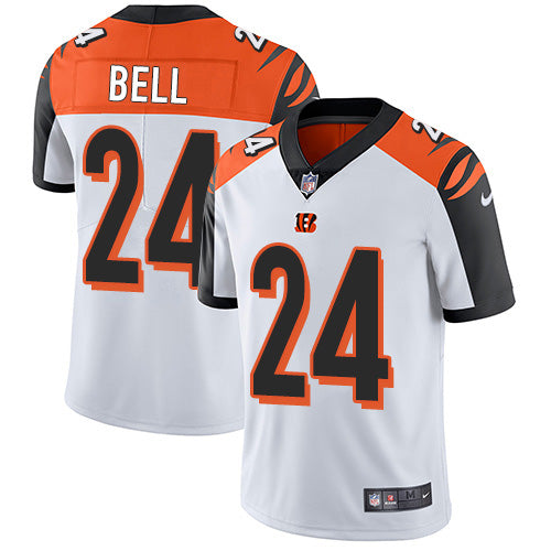 Custom Bengals #24 Vonn Bell White Men’s Stitched NFL Vapor Untouchable Limited Jersey