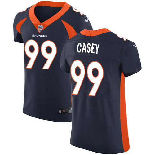 Custom Broncos #99 Jurrell Casey Navy Blue Alternate Men’s Stitched NFL New Elite Jersey