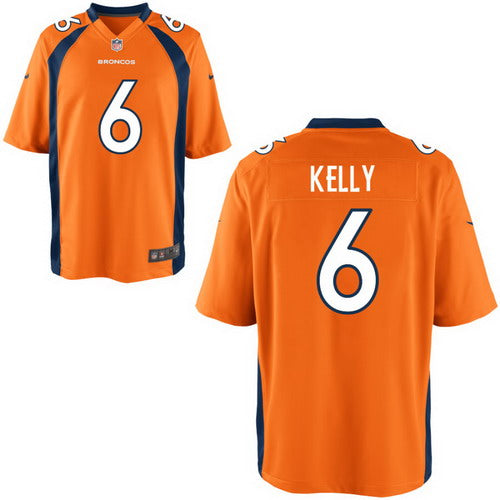 Custom Broncos 6 Chad Kelly Orange Elite Jersey