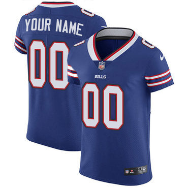 Custom Buffalo Bills Elite Royal Blue Home Men’s Jersey NFL Vapor Untouchable Customized jerseys