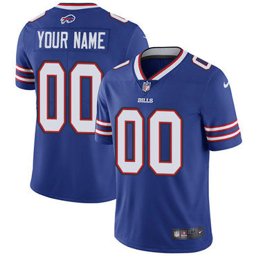 Custom Buffalo Bills Limited Royal Blue Home Men’s Jersey NFL Vapor Untouchable Customized jerseys