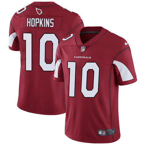 Custom Cardinals #10 DeAndre Hopkins Red Team Color Men’s Stitched NFL Vapor Untouchable Limited Jersey