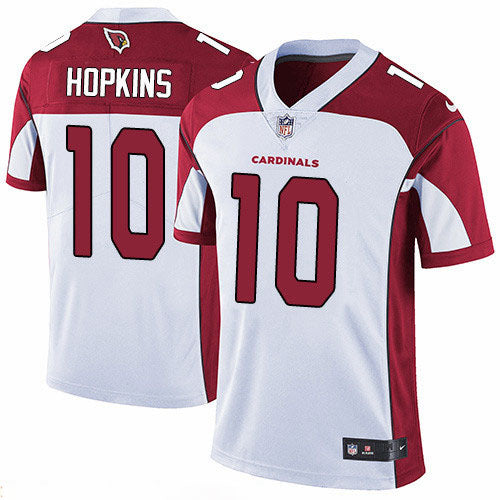Custom Cardinals #10 DeAndre Hopkins White Men’s Stitched NFL Vapor Untouchable Limited Jersey