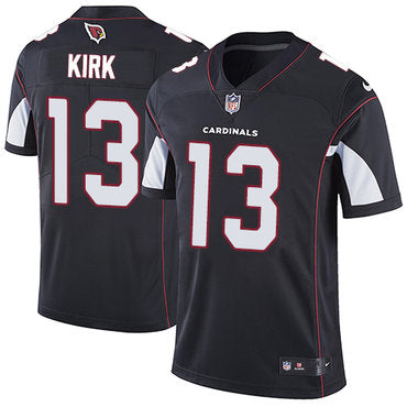 Custom Cardinals #13 Christian Kirk Black Alternate Youth Stitched NFL Vapor Untouchable Limited Jersey