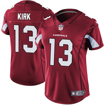 Custom Cardinals #13 Christian Kirk Red Team Color Women’s Stitched NFL Vapor Untouchable Limited Jersey