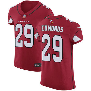 Custom Cardinals #29 Chase Edmonds Red Team Color Men’s Stitched NFL Vapor Untouchable Elite Jersey