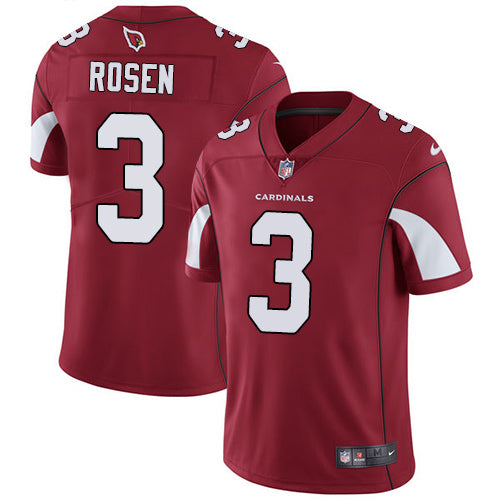 Custom Cardinals #3 Josh Rosen Red Team Color Youth Stitched NFL Vapor Untouchable Limited Jersey