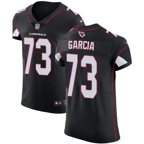 Custom Cardinals #73 Max Garcia Black Alternate Men’s Stitched NFL New Elite Jersey