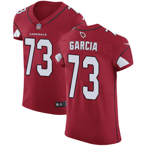 Custom Cardinals #73 Max Garcia Red Team Color Men’s Stitched NFL Vapor Untouchable Elite Jersey