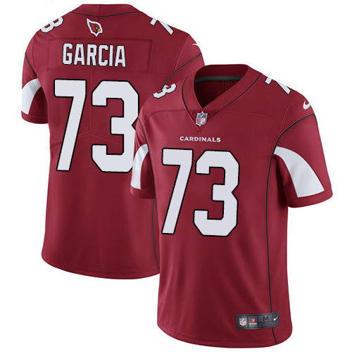 Custom Cardinals #73 Max Garcia Red Team Color Men’s Stitched NFL Vapor Untouchable Limited Jersey