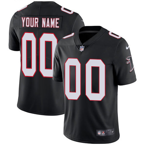 Custom Custom Men’s Atlanta Falcons Black Customized Vapor Untouchable Player Limited Jersey