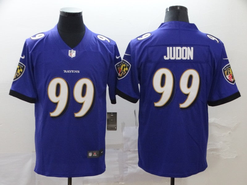 Custom Ravens 99 Matt Judon Purple Vapor Untouchable Limited Jersey