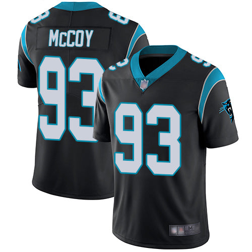Custom Panthers #93 Gerald McCoy Black Team Color Men’s Stitched Football Vapor Untouchable Limited Jersey