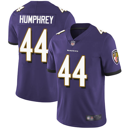 Custom Ravens #44 Marlon Humphrey Purple Team Color Youth Stitched Football Vapor Untouchable Limited Jersey