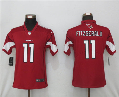 Custom Women Arizona Cardinals #11 Larry Fitzgerald Red 2020 Vapor Untouchable Jersey