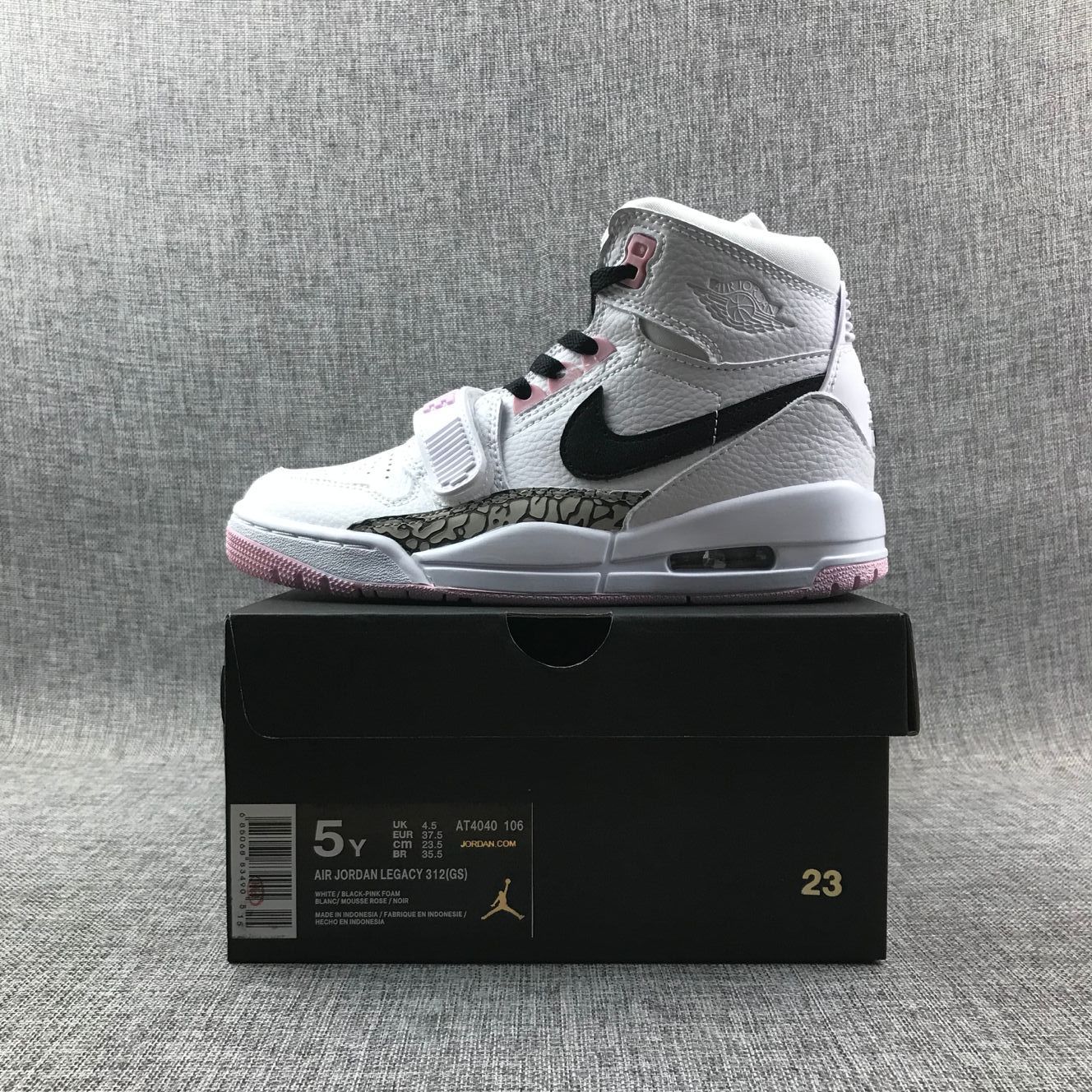 Air Jordan 312 Black White Cement AJ312