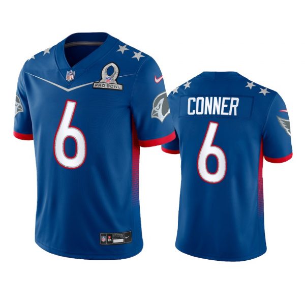 Custom Men’s James Conner Arizona Cardinals 2022 NFC Pro Bowl Stitched Jersey Royal