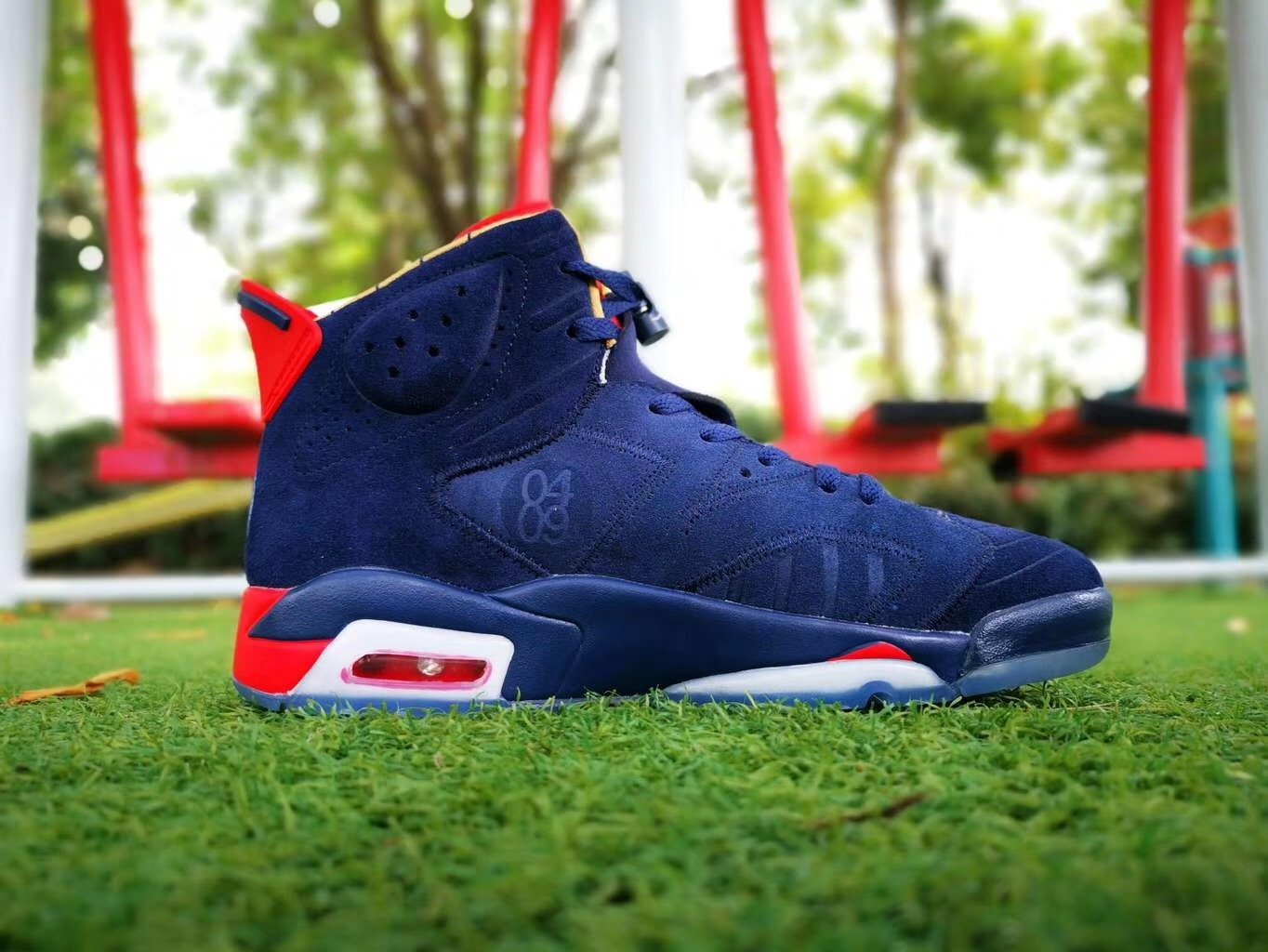 Air Jordan 6 Suede Navy AJ6