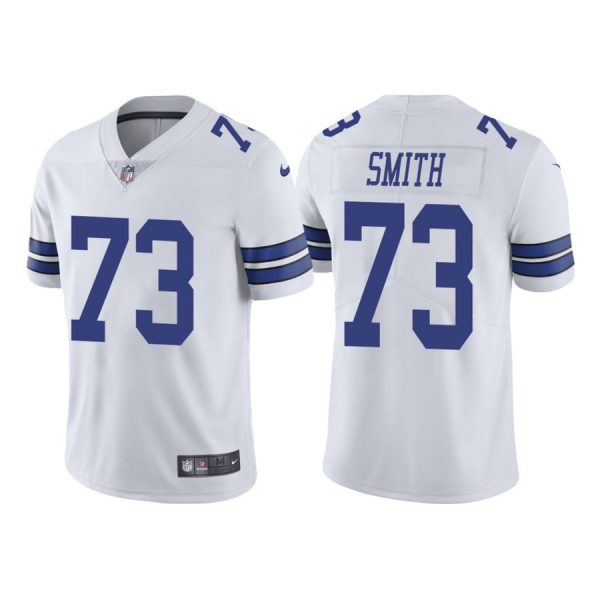 Custom Men’s Dallas Cowboys Tyler Smith 2022 NFL Draft Stitched Jersey White