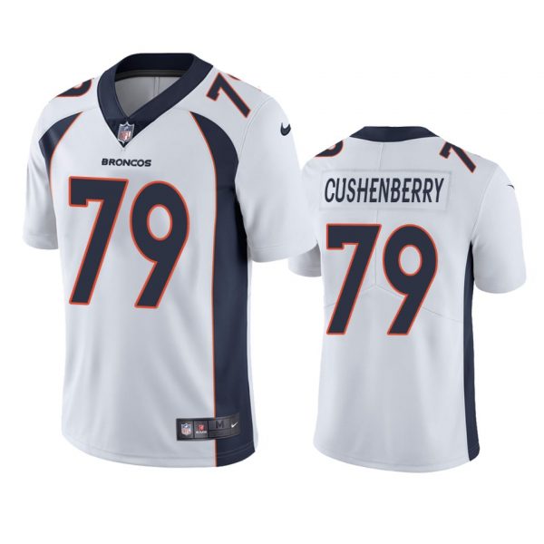 Custom Men’s Lloyd Cushenberry Denver Broncos Limited Footbal Jersey White