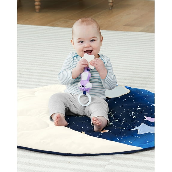 Skip Hop Baby Celestial Dreams Tummy Time Mat, 3-in-1 Activity Play Gym, Age 0+