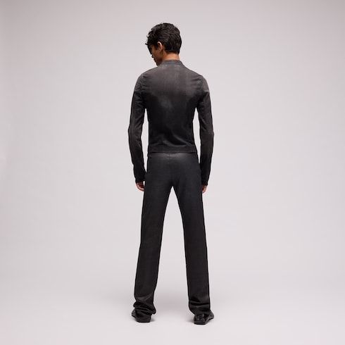 Men's Washed Cotton Denim Pants