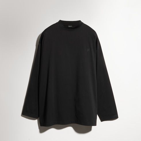 Men's Embroidered Cotton Silk Long-Sleeved T-Shirt