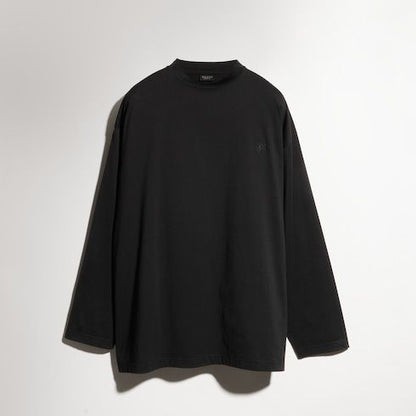 Men's Embroidered Cotton Silk Long-Sleeved T-Shirt