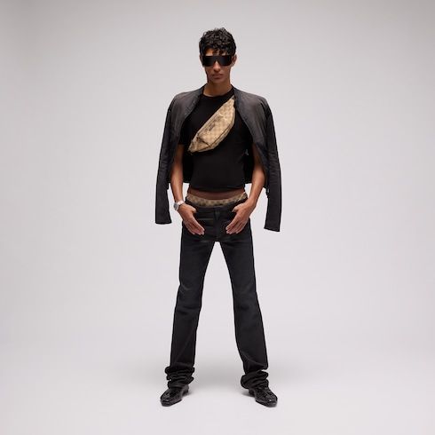 Men's Stretch Silk Crewneck T-Shirt