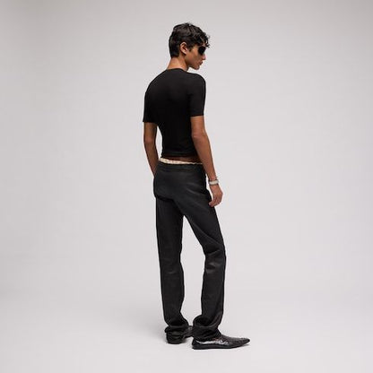 Men's Stretch Silk Crewneck T-Shirt