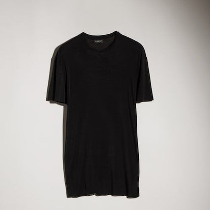 Men's Stretch Silk Crewneck T-Shirt