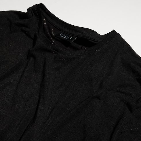 Men's Stretch Silk Crewneck T-Shirt