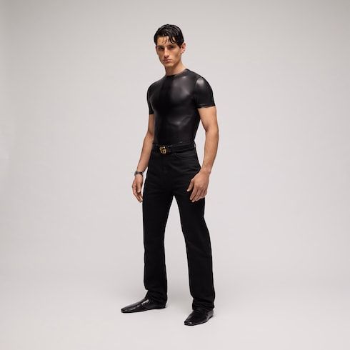 Men's Washed Cotton Denim Pants