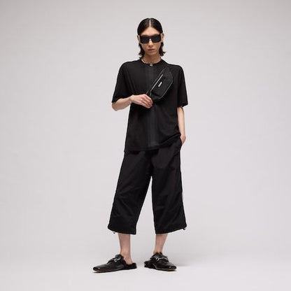 Men's Web Detail Cotton Crewneck T-Shirt