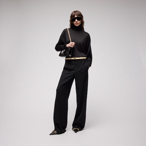 Women's Thin Double G Buckle Belt