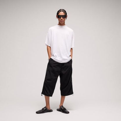 Men's Embroidered Lightweight Silk Jersey T-Shirt