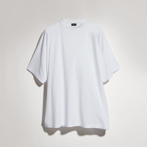 Men's Embroidered Lightweight Silk Jersey T-Shirt