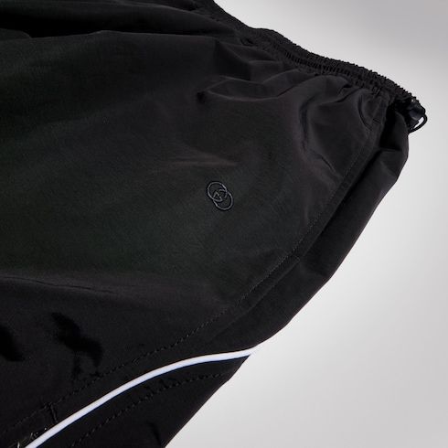 Men's Embroidered Cotton Nylon Bermuda Shorts