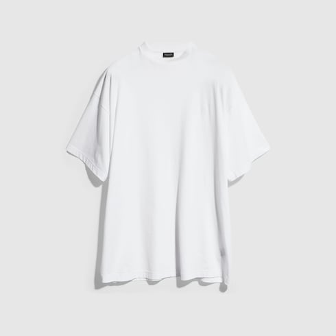 Men's Embroidered Lightweight Silk Jersey T-Shirt