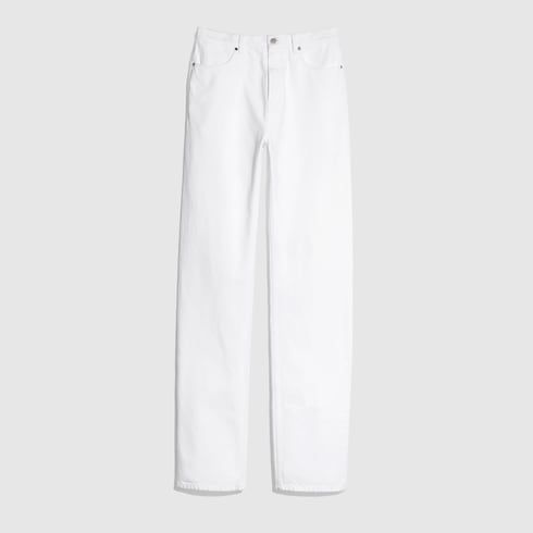 Men's Washed Cotton Denim Pants