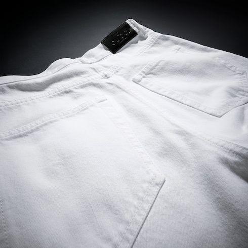 Men's Washed Cotton Denim Pants