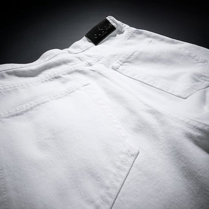 Men's Washed Cotton Denim Pants